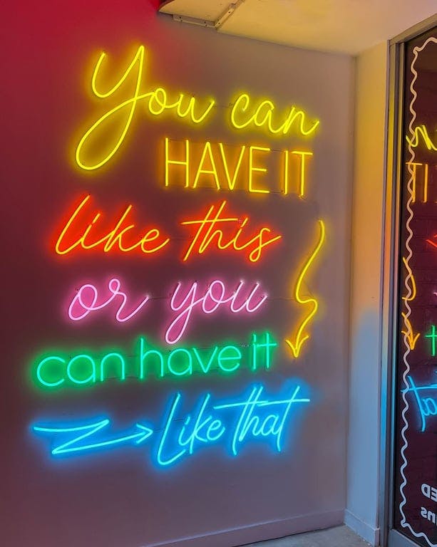The Best Fonts for Your LED Neon Sign